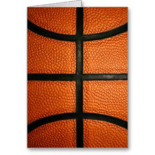 Basketball Sports Funny Ball Greeting Card