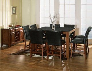 Addison Grace Home Dcor Priscilla Counter Chair, Black, Set of 2   Dining Chairs