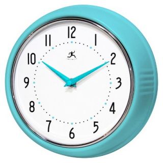 Solid Ironwall Clock   Turquoise