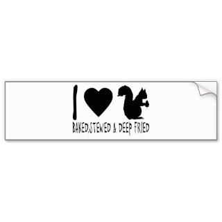 SQUIRREL HUNTING BUMPER STICKERS