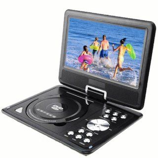 Portable 270 degree Swivel DVD Player LCD Screen Display Game USB TV SD SWIVEL & Flip VAG CD VCD  MP4 USB Home Theater (13.3 inch (1389))  Personal Dvd Players  Electronics