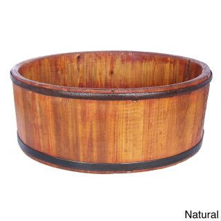Decorative Wood Fortune Bowl