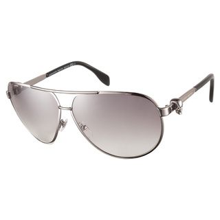 Alexander McQueen AMQ4156S 6LB LF Ruthenium Sunglasses Alexander McQueen Designer Sunglasses