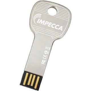 Impecca 16GB Stainless steel Flash Key Computers & Accessories
