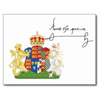Anne Boleyn Postcard