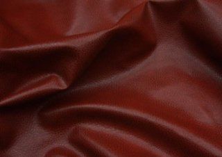 Red Upholstery Ford Faux Leather Vinyl Fabric Per Yard