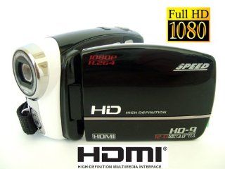 SPEED HD9 Full HD 1080P H.264 Flash Memory Camcorder  Camera & Photo
