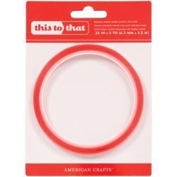 American Crafts Super Sticky Red Tape (0.25 inches Wide)