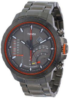 Timex Men's T2P273DH Intelligent Quartz Adventure Series Linear Indicator Chronograph Gray Stainless Steel Bracelet Watch Timex Watches