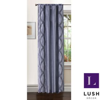 Lush Decor 84 inch Talon Curtain Panel
