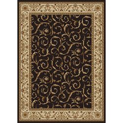 Amalfi Scroll Olefin Area Rug (55 X 77)