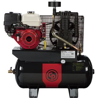 Chicago Pneumatic Gas-Powered Air Compressor — 11 HP, 30 Gallon, Model# RCP-1130G HONDA  Gas Powered Air Compressors