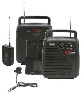 Califone PA 10A Portable Wireless PA System, 206.400 MHz Frequency Computers & Accessories