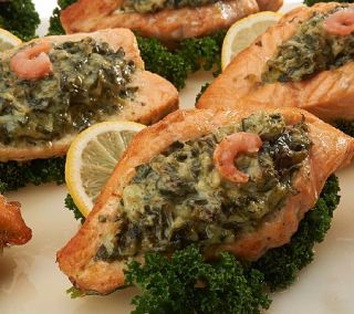 The Perfect Gourmet (8) 5.5 oz. Salmon Florentine —
