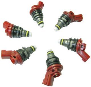 AUS Injection (10188 275 6) 275cc High Impedance Fuel Injector, (Set of 6) Automotive