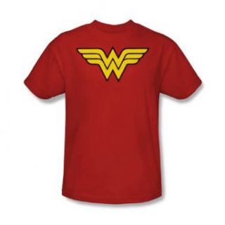 Wonder Woman Men's Symbol Distressed T Shirt Clothing