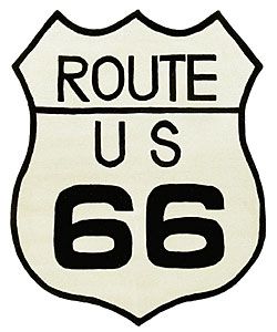 Route 66 Collectible Wool Rug (4 X 5)