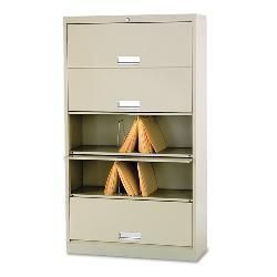 Hon 600 Series 5 shelf Jumbo Open Shelf Files