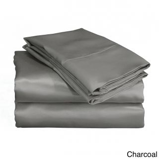 Charmeuse Ii Satin Full size Sheet Set With Bonus Pillowcases