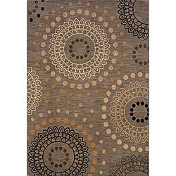 Messina Grey/beige Area Rug (53 X 76)