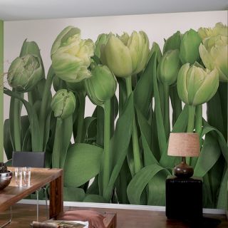 Brewster Home Fashions Komar Tulips 8 Panel Wall Mural