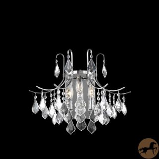 Christopher Knight Home Crystal Chrome 3 light 65013 Collection Wall Sconce