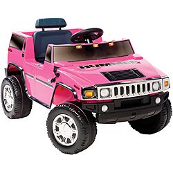 Pink Hummer H2 Ride on