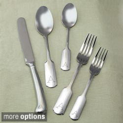 Fenmore Personalized 45 piece Stainless Steel Flatware Set