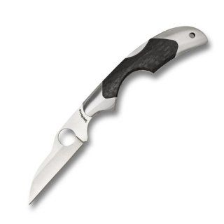 Spyderco Kiwi Knife with Carbon Fiber Handle, Plain  Hunting Knives  Sports & Outdoors
