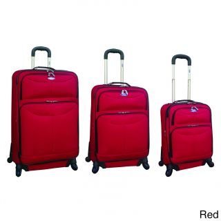 Travelers Club Ford Focus Series 3 piece Expandable Spinner Luggage Set