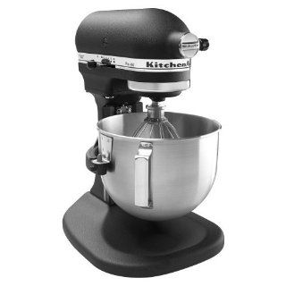KitchenAid KP26M1XBK Professional 600 Series 6 Quart Stand Mixer, Imperial Black Electric Stand Mixers Kitchen & Dining