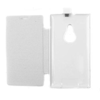 2800mAh External Backup Battery Charger Flip Case Stand For Nokia 925 BC269W Cell Phones & Accessories