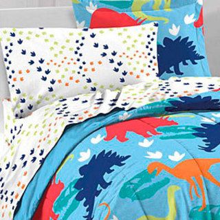 Chf Industries Dinosaur Prints 5 piece Twin size Bed In A Bag With Sheet Set Multi Size Twin