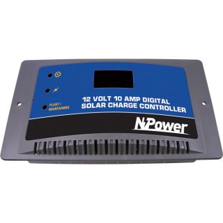 NPower Solar Charge Controller — 150 Watts, 10 Amps  Charge Controllers