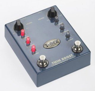 T Rex Twin Boost Two Channel Boost with Tone Controls Musical Instruments