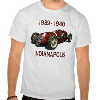 Shaw Maserati 8CTF Indy Car Shirts