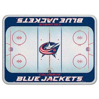 NHL 11" x 15" Tempered Glass Cutting Board   Columbus Blue Jackets