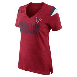 Nike Fan (NFL Houston Texans) Womens Top   Gym Red
