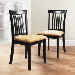 Wilmington Black Mission Back Dining Chair (set Of 2)