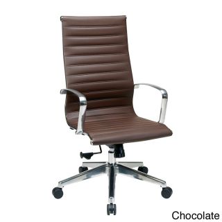 Office Star Products High Back Eco Leather Chair