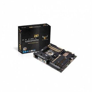 Asus SABERTOOTH Z87 LGA1150/ Intel Z87/ DDR3/ Quad CrossFireX & Quad SLI/ SATA3&USB3.0/ A&GbE/ ATX Computers & Accessories