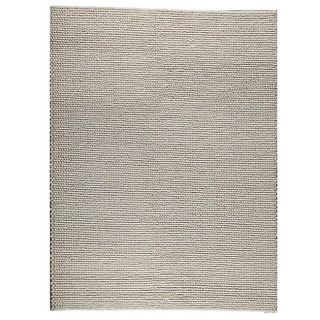 Hand Woven Ladh Natural Wool Rug (46 X 66)
