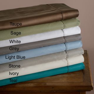 Sateen 600 Thread Count Cotton Rich Wrinkle resistance Pillowcases (set Of 2)