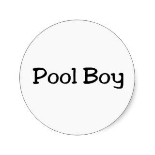 Pool Boy Sticker