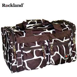 Rockland Deluxe Giraffe 19 inch Carry on Tote / Duffel Bag
