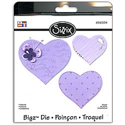Sizzix Bigz Bigkick/ Big Shot Hearts Die