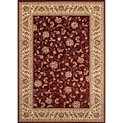 Woven Wilton Red Traditional Persian Rug (53 X 710)
