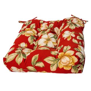20 inch Outdoor Roma Floral Chair Cushion