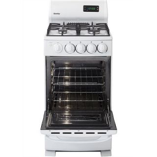 Danby 20 4 Burner Gas Range with Oven Window in White