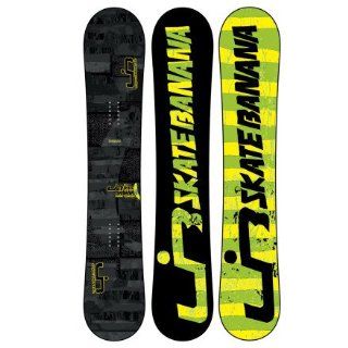 Lib Technologies Skate Banana Original BTX Snowboard Gray/Black, 156cm  Freestyle Snowboards  Sports & Outdoors